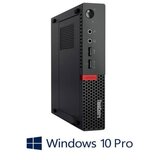 Mini PC Lenovo ThinkCentre M910q, i5-6500T, 8GB DDR4, 128GB SSD, Win 10 Pro